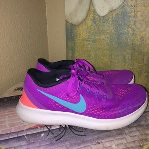 Nike free runs! (Barely worn)